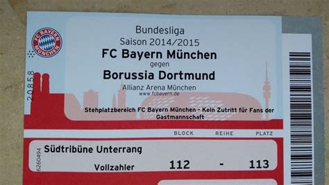 bayern dortmund tickets